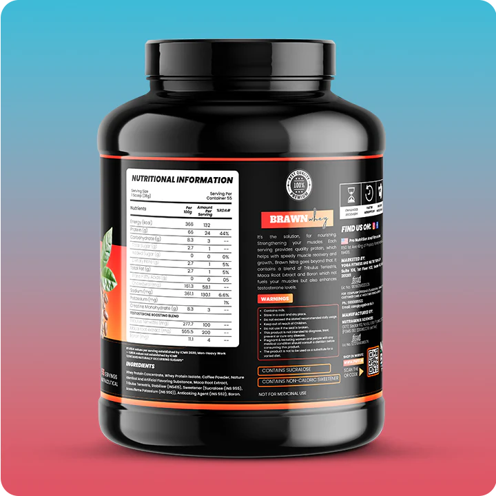 NO.B.S NITRA Brawn Whey Protein, 2 kg