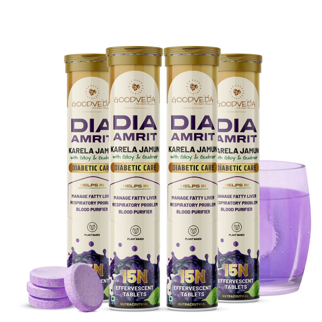 Goodveda's DiaAmrit Effervescent for Diabetes Control