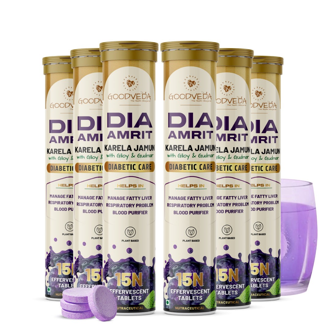 Goodveda's DiaAmrit Effervescent for Diabetes Control