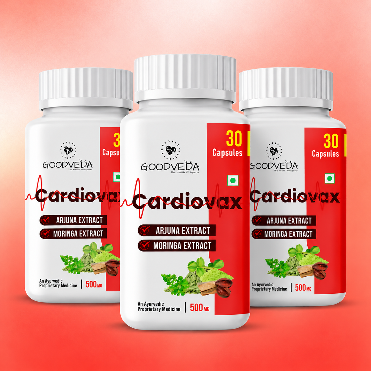 CardioVax #1 ayurvedic formula for promoting heart health. Best results in 50 days.