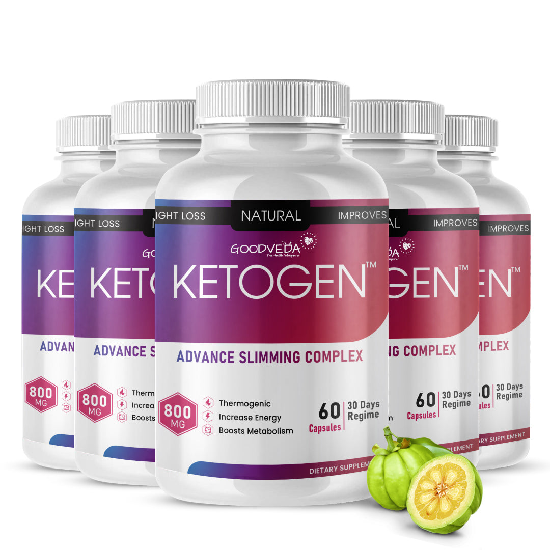 Ketogen Slimming Complex - Ayurvedic Weight Loss Supplement for Fat Burn & Metabolism Support
