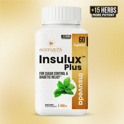 Insulux Plus | Renewed Ayurvedic Formula for Blood Sugar Control. Best Results in Up to 70 Days