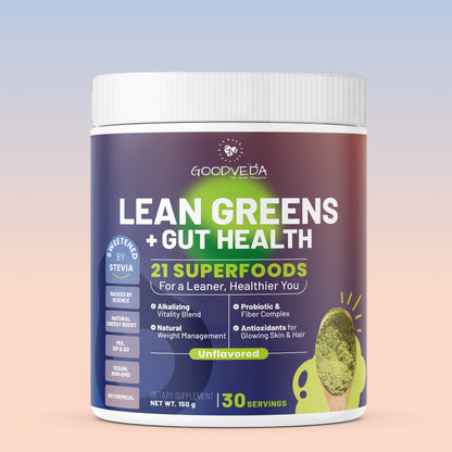 Goodveda Lean & Green – Your Path to Gut Health and a Leaner Body