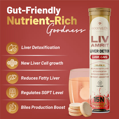 Liv Amrit: Ultimate 9-in-1 Liver Detox Formula for Cleansing, Repair & Resilience