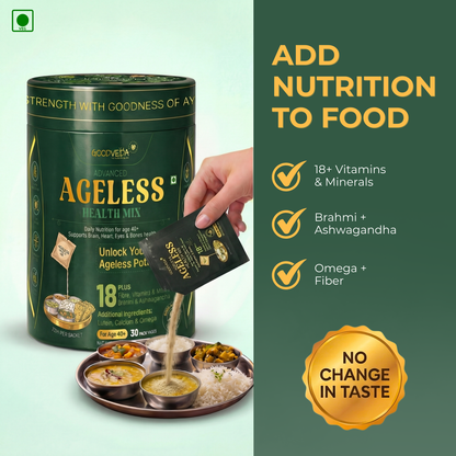 Goodveda Ageless Health Mix | Daily Wellness Multivitamin for 40+