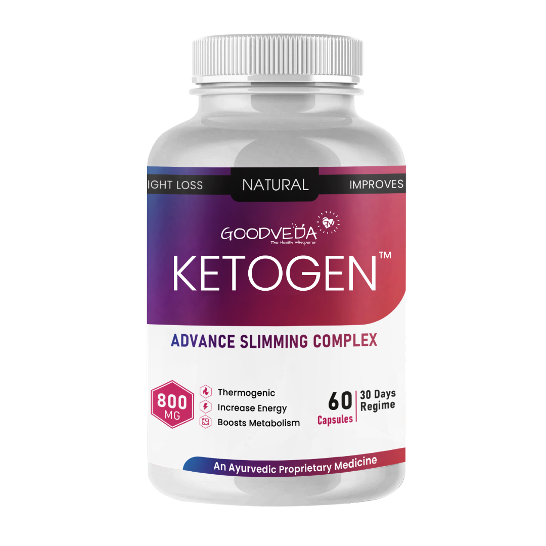 Ketogen Slimming Complex - Ayurvedic Weight Loss Supplement for Fat Burn & Metabolism Support