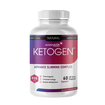 Ketogen Slimming Complex - Ayurvedic Weight Loss Supplement for Fat Burn & Metabolism Support