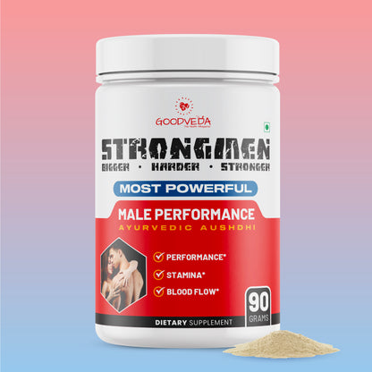 STRONGMEN – Ayurvedic Solution for Improved Stamina & Performance