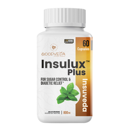 Insulux Plus | Renewed Ayurvedic Formula for Healthy Blood Sugar Support. Best Results in Up to 70 Days