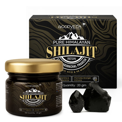 Goodveda Himalayan Shilajit Resin - Pure Power from Arunachal’s Peaks