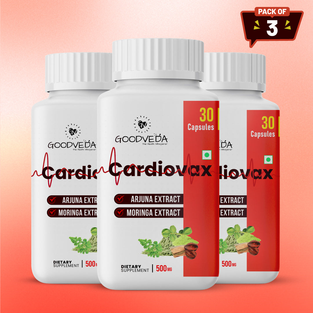 CardioVax #1 ayurvedic formula for promoting heart health. Best results in 50 days.