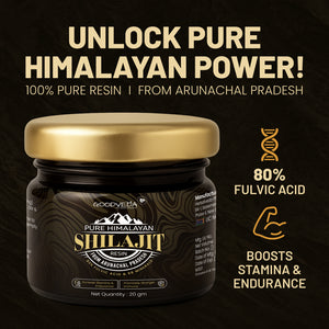 Goodveda Himalayan Shilajit Resin - Pure Power from Arunachal’s Peaks
