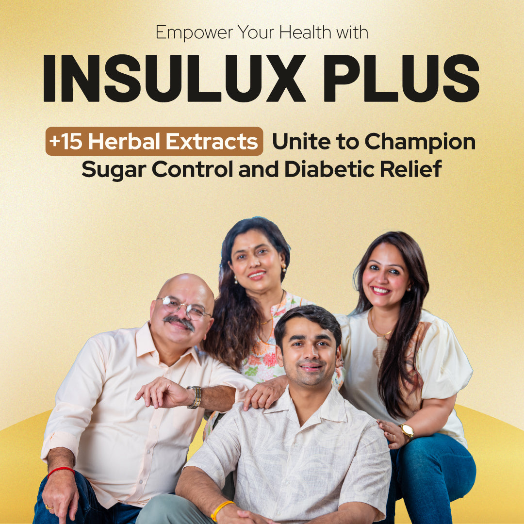 Insulux Plus | Renewed Ayurvedic Formula for Blood Sugar Control. Best Results in Up to 70 Days