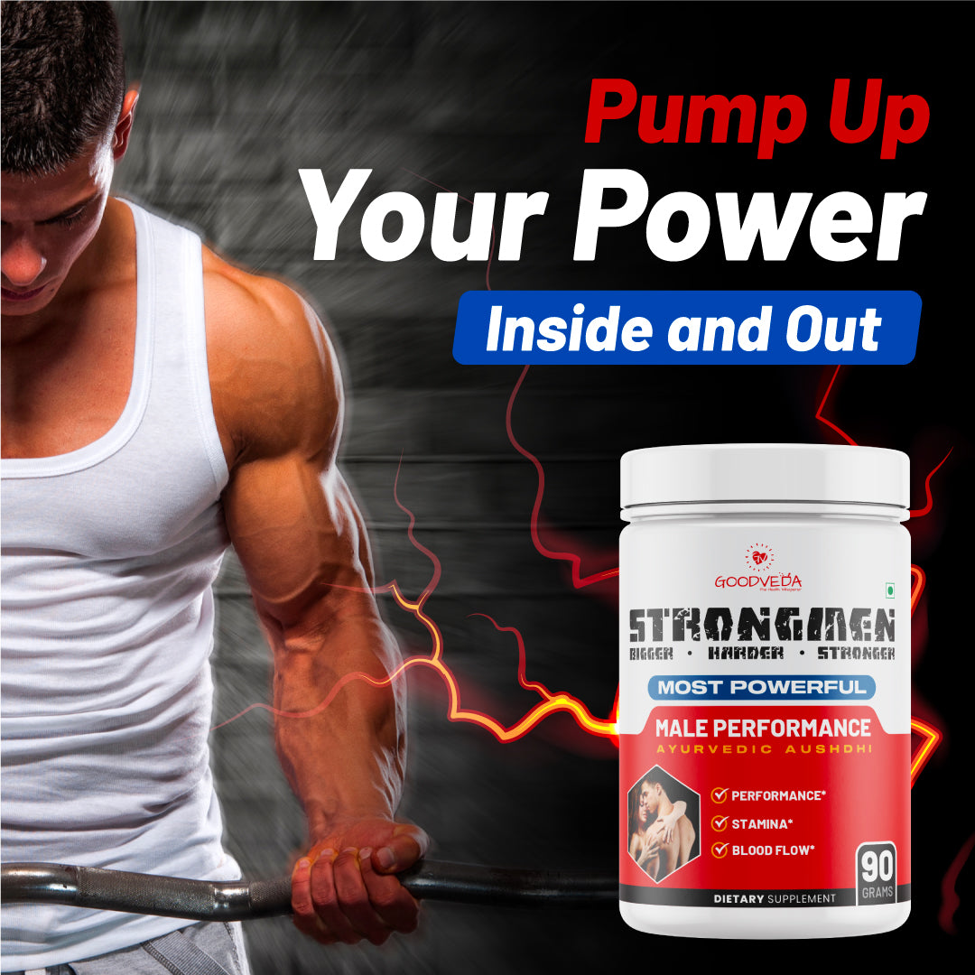 STRONGMEN – Ayurvedic Solution for Improved Stamina & Performance