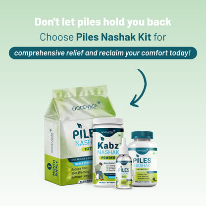 Piles Nashak Kit - Ayurvedic Treatment for Piles Relief