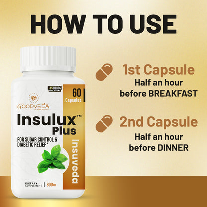 Control Diabetes Naturally: Insulux Plus & Dia Amrit Combo for Balanced Blood Sugar