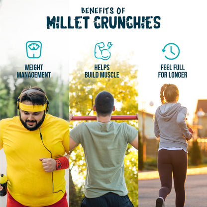 Millet Crunchies The Ultimate Healthy Snack for Diabetic Support, Weight Management, and Gut Health Mashoor Methi