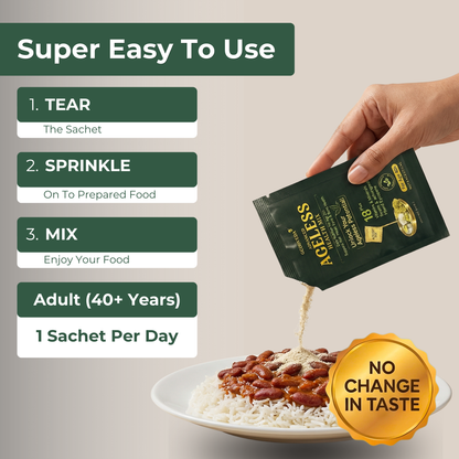 Goodveda Ageless Health Mix | Daily Wellness Multivitamin for 40+