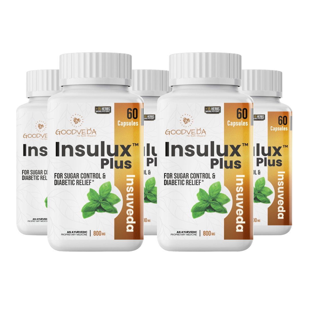 Insulux Plus | Renewed Ayurvedic Formula for Healthy Blood Sugar Support. Best Results in Up to 70 Days