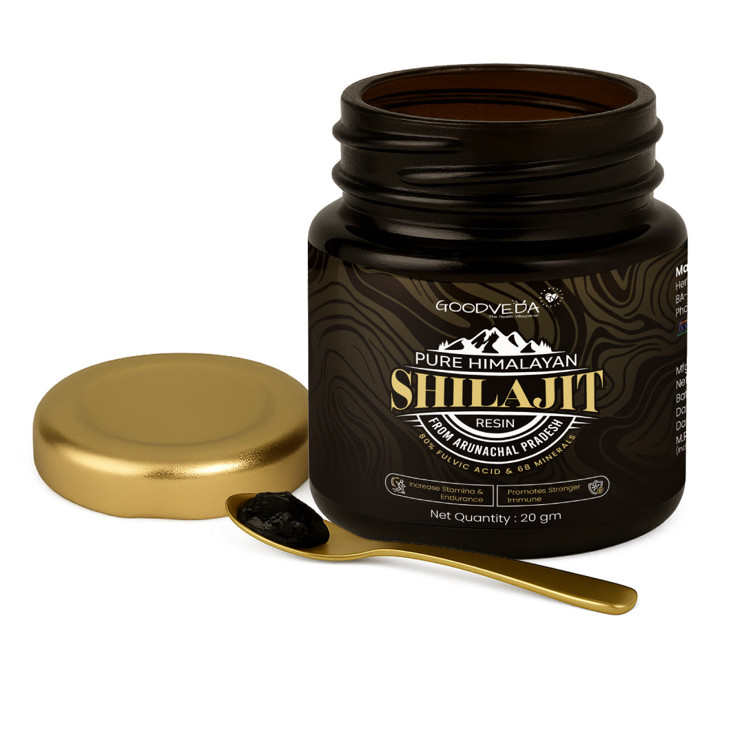 Goodveda Himalayan Shilajit Resin - Pure Power from Arunachal’s Peaks