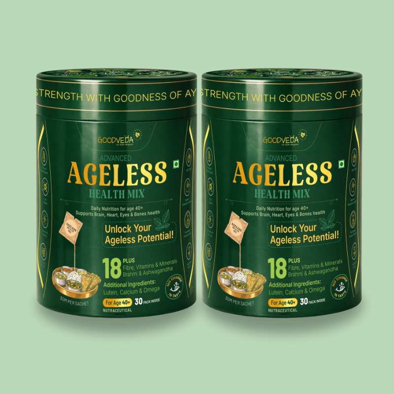 Goodveda Ageless Health Mix | Daily Wellness Multivitamin for 40+