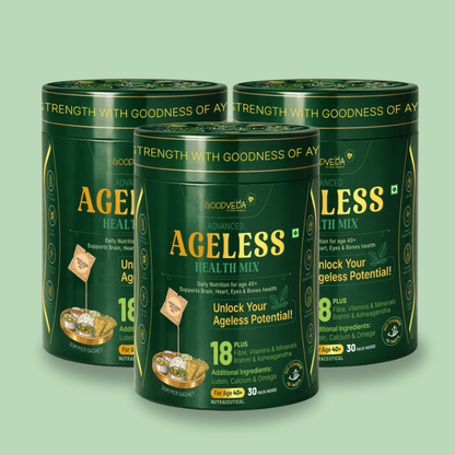 Goodveda Ageless Health Mix | Daily Wellness Multivitamin for 40+