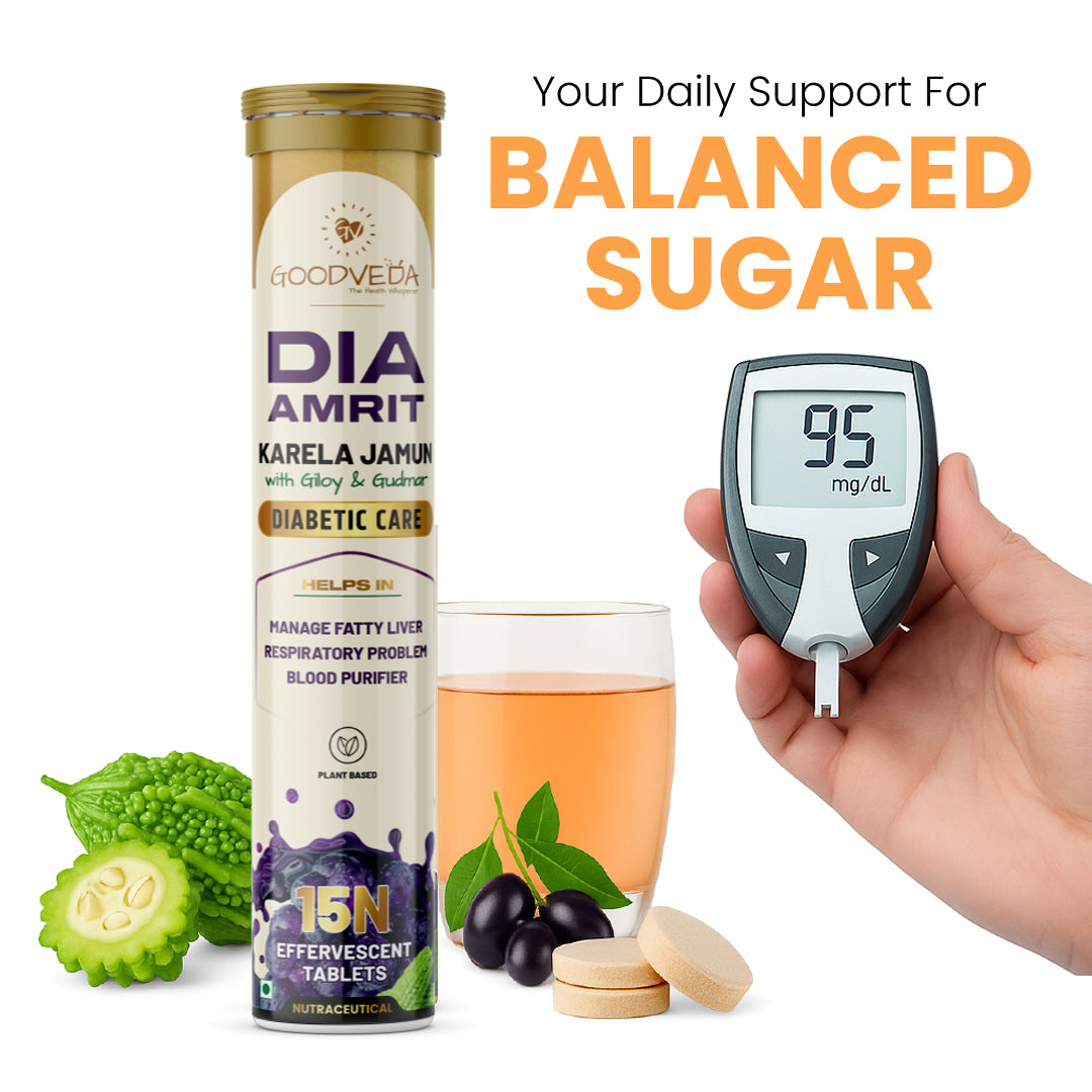 Goodveda's DiaAmrit Effervescent for Diabetes Control