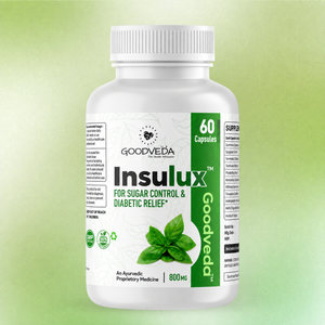 Insulux - Advanced Ayurvedic Formula for Blood Sugar Control. Best Results in Up to 80 Days
