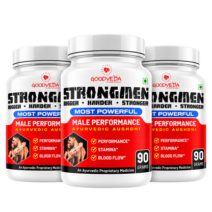 STRONGMEN – Ayurvedic Solution for Improved Stamina & Performance