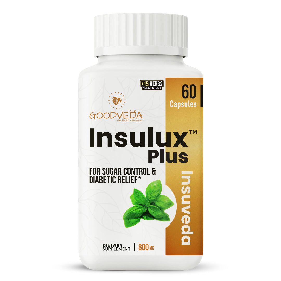 Insulux Plus | Renewed Ayurvedic Formula for Blood Sugar Control. Best Results in Up to 70 Days