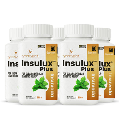 Insulux Plus | Renewed Ayurvedic Formula for Blood Sugar Control. Best Results in Up to 70 Days