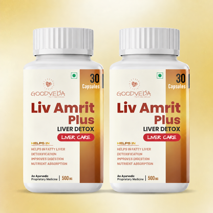 Liv Amrit Plus: Ultimate 9-in-1 Liver Detox Formula for Cleansing, Repair & Resilience