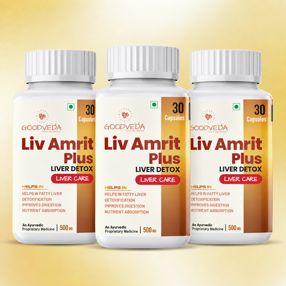 Liv Amrit Plus: Ultimate 9-in-1 Liver Detox Formula for Cleansing, Repair & Resilience