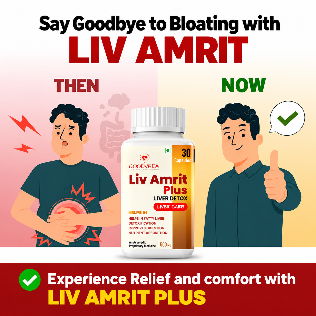Liv Amrit Plus: Ultimate 9-in-1 Liver Detox Formula for Cleansing, Repair & Resilience