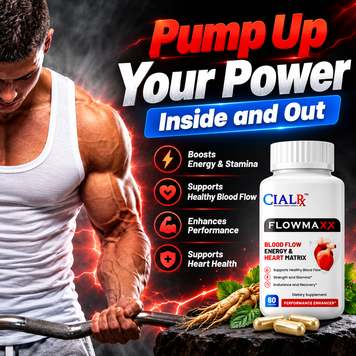 Goodveda Flowmaxx for Vascular Health, Blood Circulation & Healthy Erection