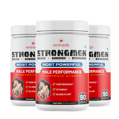 STRONGMEN – Ayurvedic Solution for Improved Stamina & Performance