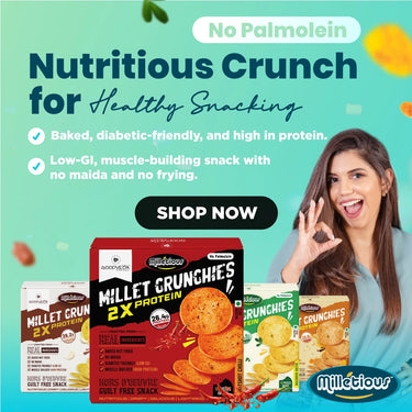 The Ultimate Guilt-Free Millet Power Snack with No Palm OIL!
